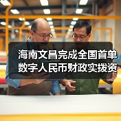 海南文昌完成全国首单数字人民币财政实拨资金支付(图3) 海南文昌完成全国首单数字人民币财政实拨资金支付(图3)