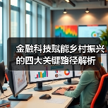 金融科技赋能乡村振兴的四大关键路径解析（图3）