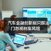 汽车金融创新别只踩油门忽视刹车风险(图3) 汽车金融创新别只踩油门忽视刹车风险(图3)