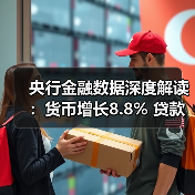 央行金融数据深度解读:货币增长8.8% 贷款存款变化全分析(图2) 央行金融数据深度解读:货币增长8.8% 贷款存款变化全分析(图2)