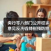 央行等八部门公开征求意见反洗钱特别预防措施管理办法(图2) 央行等八部门公开征求意见反洗钱特别预防措施管理办法(图2)
