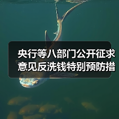 央行等八部门公开征求意见反洗钱特别预防措施管理办法(图4) 央行等八部门公开征求意见反洗钱特别预防措施管理办法(图4)