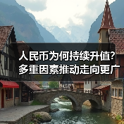 人民币为何持续升值？多重因素推动走向更广阔市场