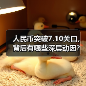 人民币突破7.10关口,背后有哪些深层动因?(图2) 人民币突破7.10关口,背后有哪些深层动因?(图2)