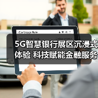 5G智慧银行展区沉浸式体验 科技赋能金融服务(图1) 5G智慧银行展区沉浸式体验 科技赋能金融服务(图1)