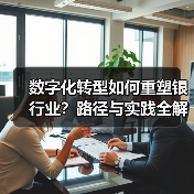 数字化转型如何重塑银行业?路径与实践全解析(图1) 数字化转型如何重塑银行业?路径与实践全解析(图1)