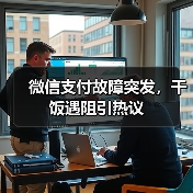 微信支付故障突发,干饭遇阻引热议(图1) 微信支付故障突发,干饭遇阻引热议(图1)