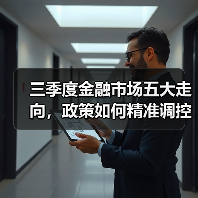 三季度金融市场五大走向,政策如何精准调控?(图1) 三季度金融市场五大走向,政策如何精准调控?(图1)
