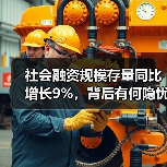 社会融资规模存量同比增长9%,背后有何隐忧?(图2) 社会融资规模存量同比增长9%,背后有何隐忧?(图2)
