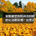 金融监管协同共治如何优化消费环境?信息共享成关键(图1) 金融监管协同共治如何优化消费环境?信息共享成关键(图1)