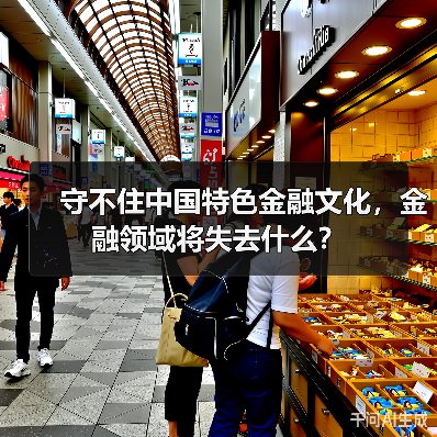 守不住中国特色金融文化,金融领域将失去什么?(图2) 守不住中国特色金融文化,金融领域将失去什么?(图2)
