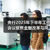 央行2025年下半年工作会议聚焦金融改革与风险防控新部署(图1) 央行2025年下半年工作会议聚焦金融改革与风险防控新部署(图1)