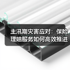 主汛期灾害应对：保险理赔服务如何高效推进？（图1）