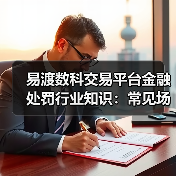 易渡数科交易平台金融处罚行业知识:常见场景与应对要点(图4) 易渡数科交易平台金融处罚行业知识:常见场景与应对要点(图4)
