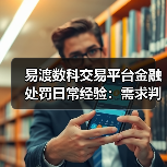 易渡数科交易平台金融处罚日常经验:需求判断到维护指南(图3) 易渡数科交易平台金融处罚日常经验:需求判断到维护指南(图3)