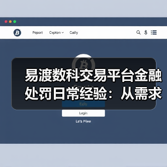 易渡数科交易平台金融处罚日常经验:从需求判断到维护(图2) 易渡数科交易平台金融处罚日常经验:从需求判断到维护(图2)