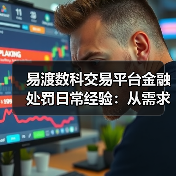 易渡数科交易平台金融处罚日常经验:从需求判断到维护(图1) 易渡数科交易平台金融处罚日常经验:从需求判断到维护(图1)