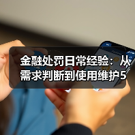 金融处罚日常经验:从需求判断到使用维护5步法(图4) 金融处罚日常经验:从需求判断到使用维护5步法(图4)