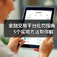 金融交易平台处罚指南:5个实用方法帮你解决常见问题(图2) 金融交易平台处罚指南:5个实用方法帮你解决常见问题(图2)