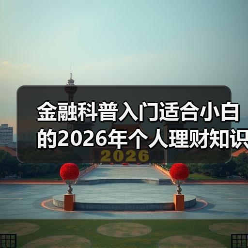 金融科普入门适合小白的2026年个人理财知识地图
